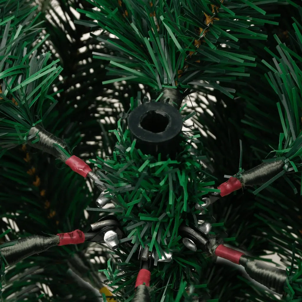 Albero Natale Artificiale Incernierato con Pigne e Bacche 150cm 358375