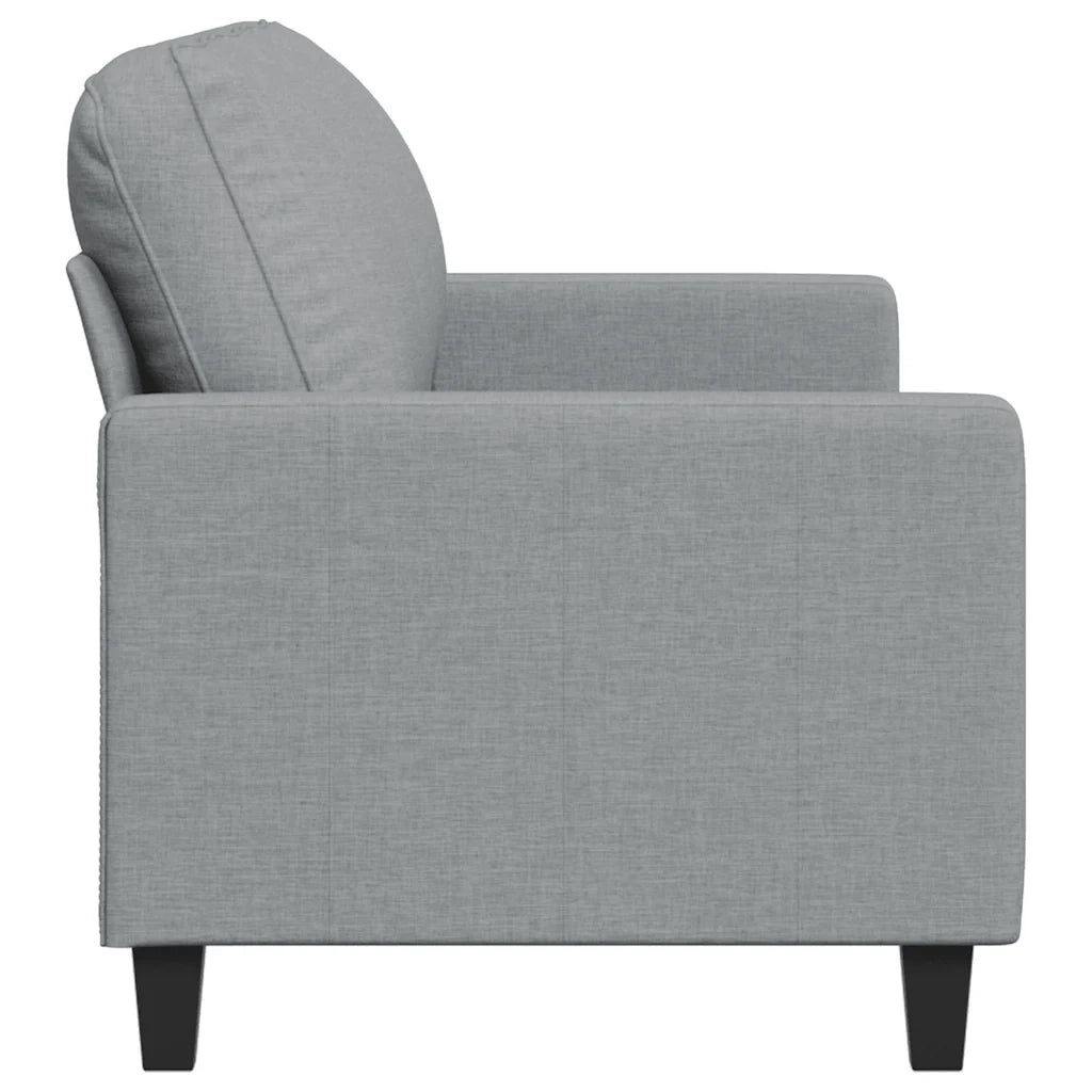 Divano a 3 Posti-Sofa 3 Posti Grigio Chiaro 180 cm in Tessuto 924778