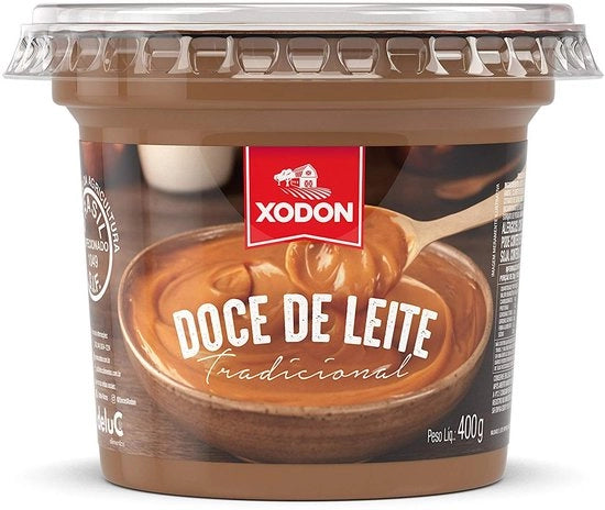 Pasta di latte dolce 400g - Pasta dolce - Scatola di plastica - Ingrediente per torte - Ripieno per alfajores - Crema di latte e zucchero
