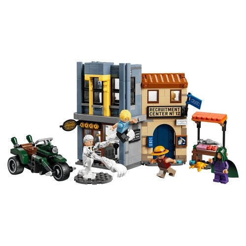 Set costruzioni lego 75642 one piece resa dei conti con capitano smoke
