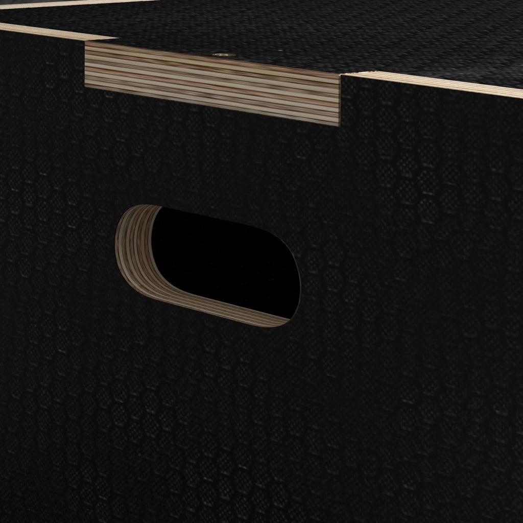 Plyo Box ¨C zephmum ¨C Nero 61x51x41 cm