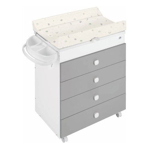 Bagnetto fasciatoio cam 918006 c270 asia 3 cassetti grigio