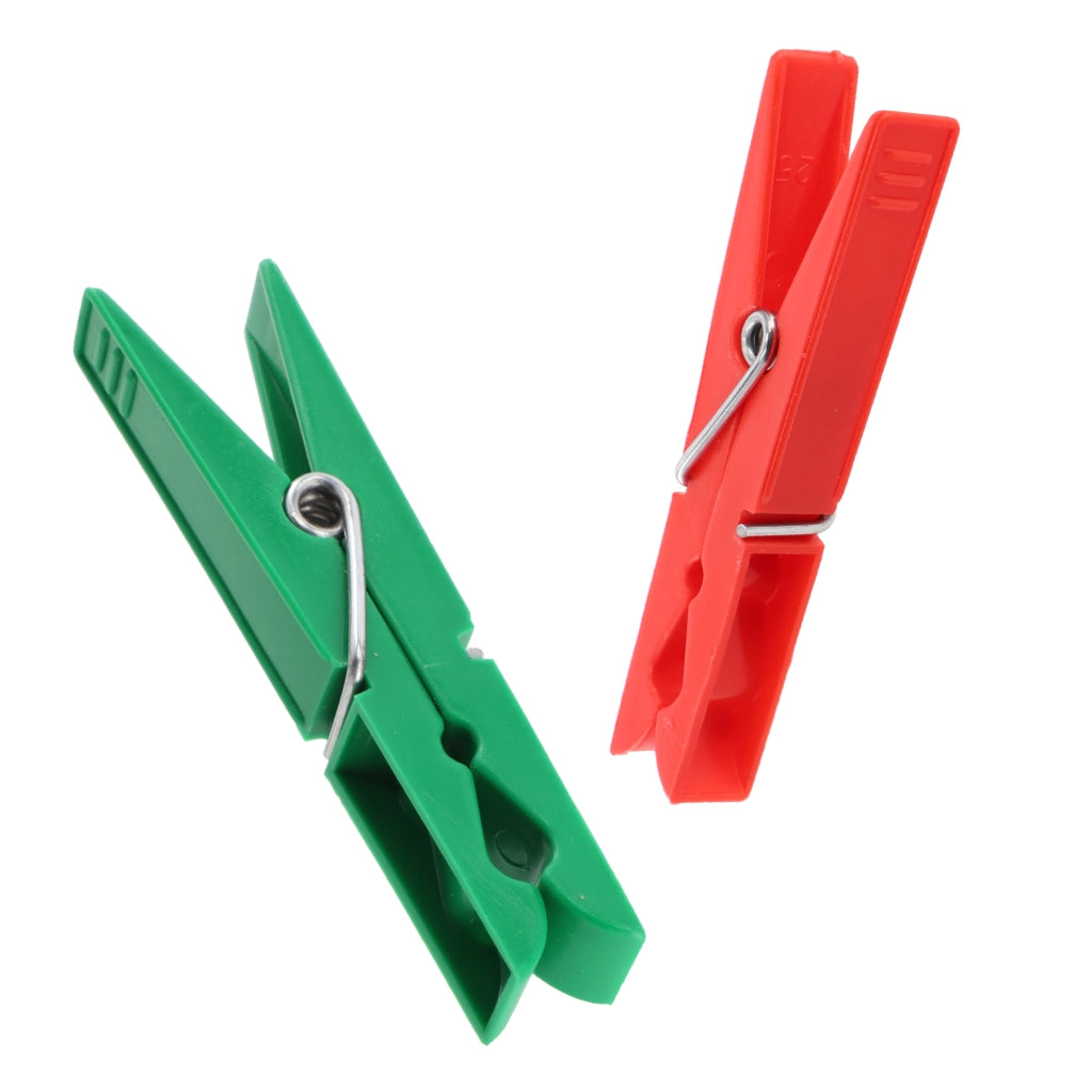 Mollette per bucato KADAX, ferma-panni, colorate, resistenti, 20 pezzi