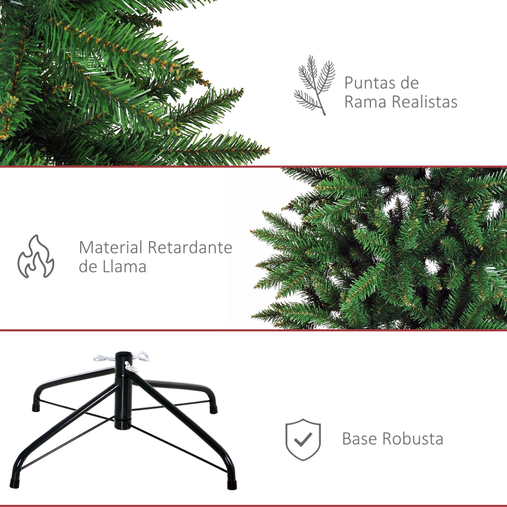 Albero di Natale Artificiale 210cm ¨C Minimal ¨C Verde