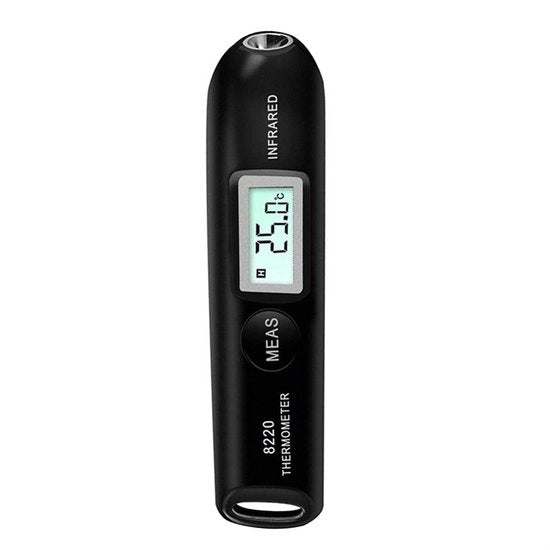 Termometro a Infrarosso di Alta Precisione ±2% - Portatile - Display LCD - Celsius/Fahrenheit - Compattimento - Peso Ridotto 20 g