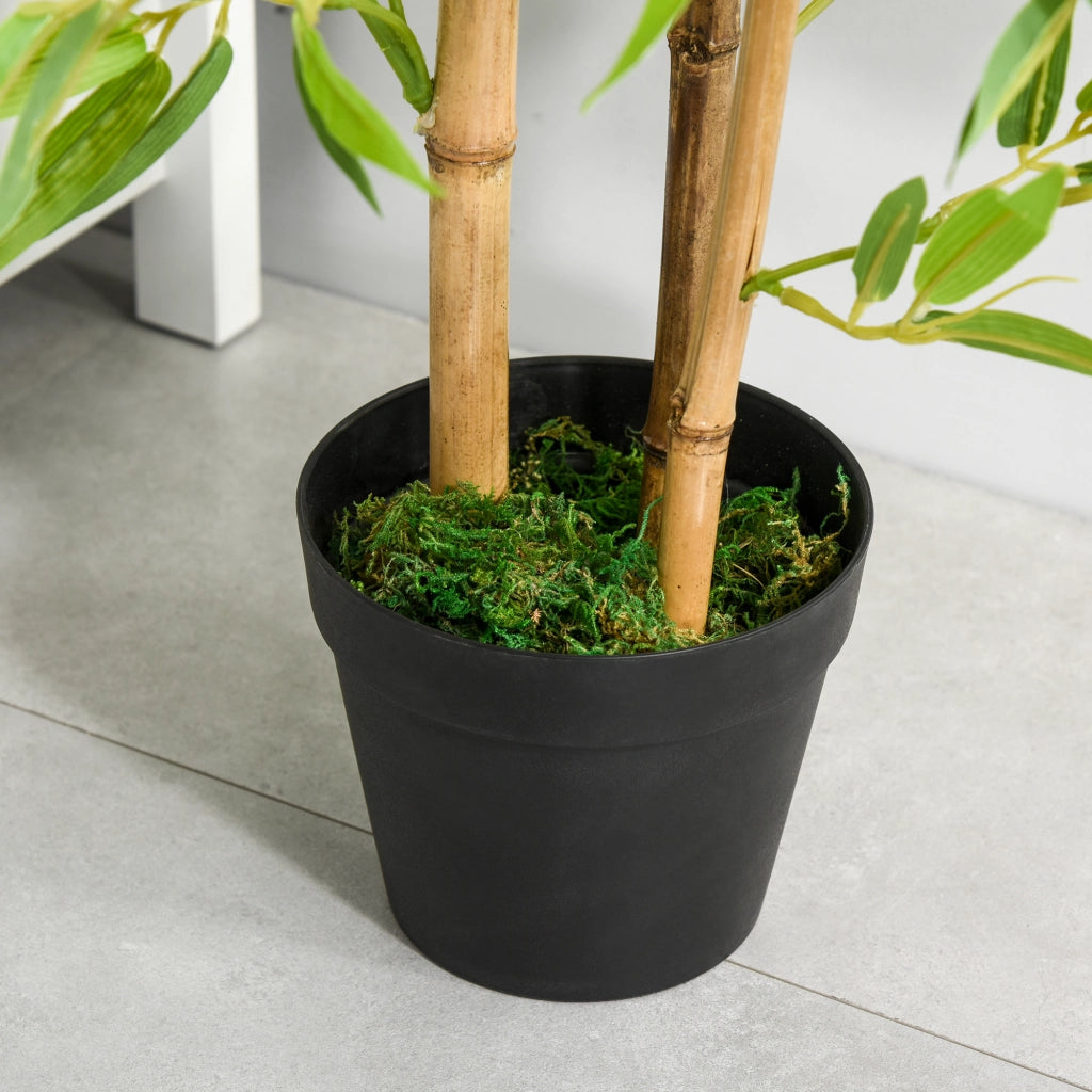 Bamb¨´ Artificiale ¨C Minimal ¨C 120 cm H, Nero e Verde