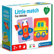 Trade Shop - Clementoni Little Match Puzzle Ad Incastro Tema Veicoli Gioco Per Bambini 2+ -