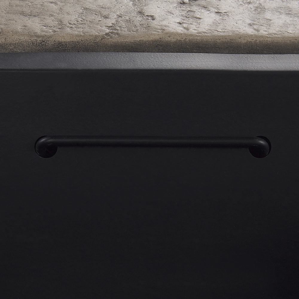 Riscaldatore per braciere grigio Nero con copertura in rete quadrata per esterni