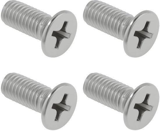 Viti per cardini porte - M8x1.25x20mm - 4 pezzi - Compatibili con Lada 1200-1500 Kombi - Supporto di rotazione stabile - Evita la rottura della porta