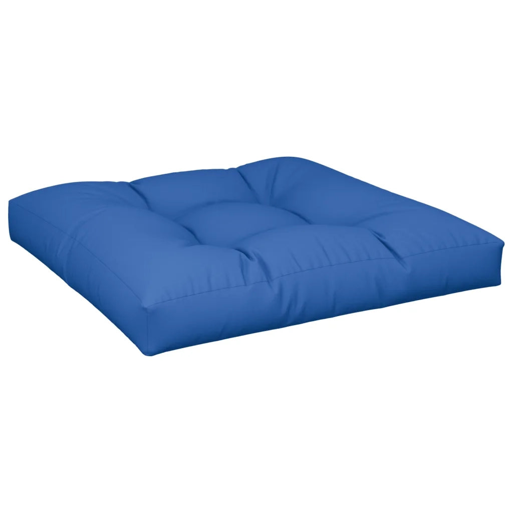 Cuscini per Pallet 2 pz Blu Reale in Tessuto 360721