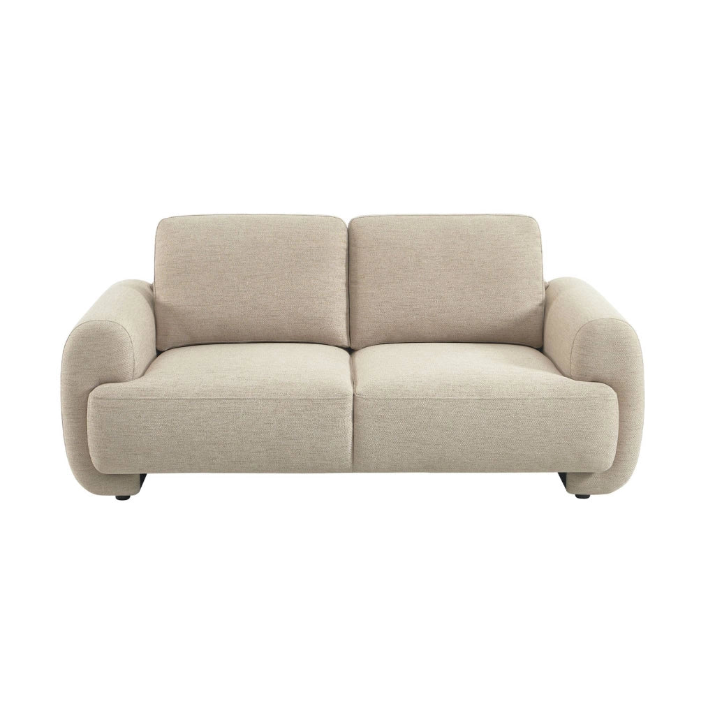 Divano in tessuto, 2 posti, beige
