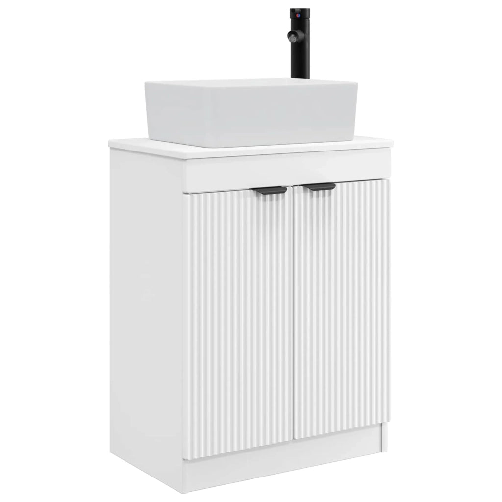 Mobile da bagno con lavabo Bianco 54 x 35 x 83 cm 890158