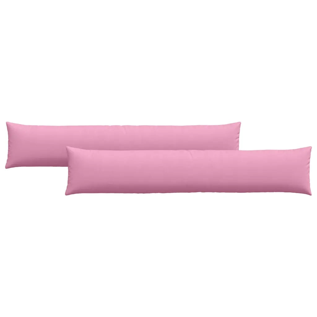 Cuscini da Divano 2 pcs Rosa 200 x 40 cm Tessuto 42013883