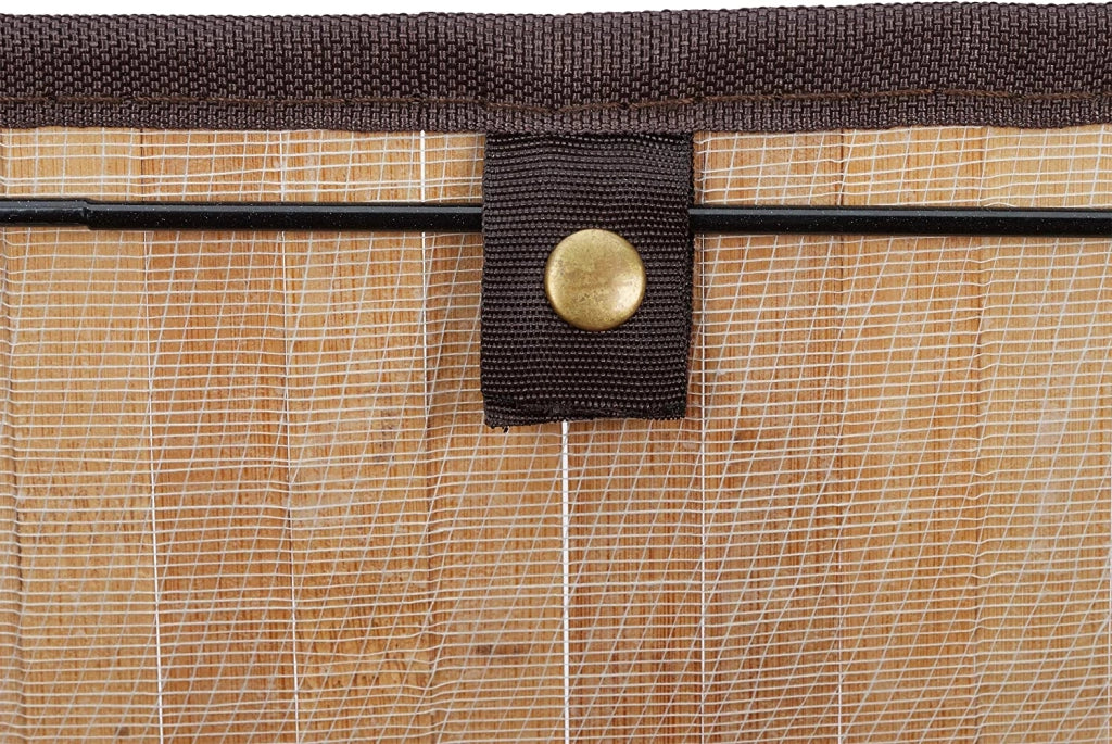 Cesto portabiancheria con coperchio 2 scomparti 72 litri bambù 13_0001910