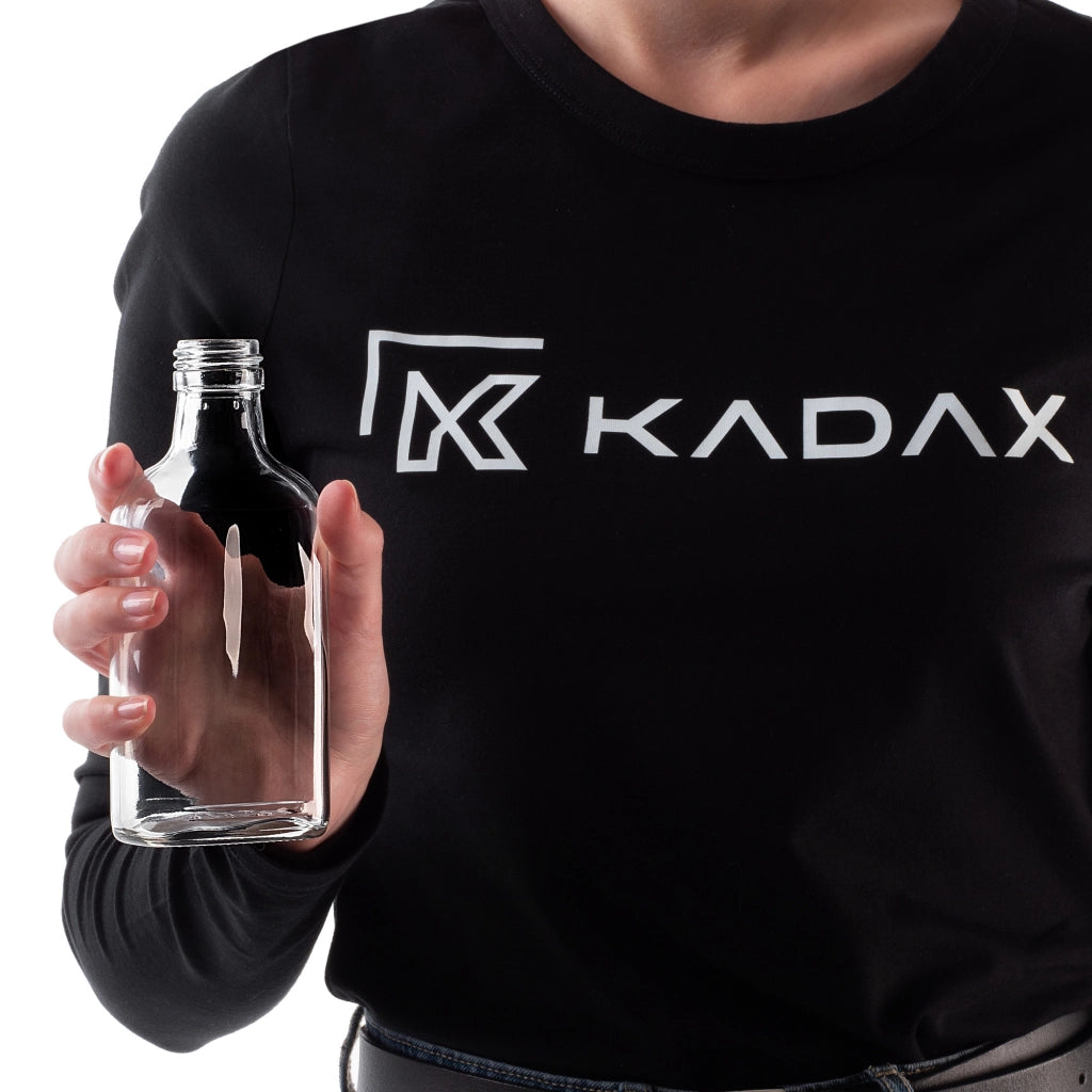 KADAX Butelka piersiówka 200ml BUT200 z zakrętką s