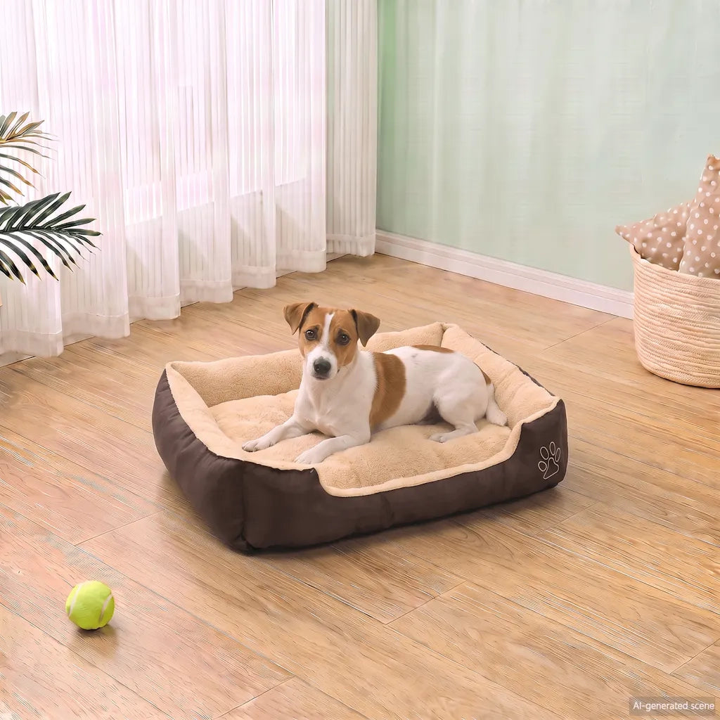 Letto Caldo per Cani con Cuscino Imbottito S 170203
