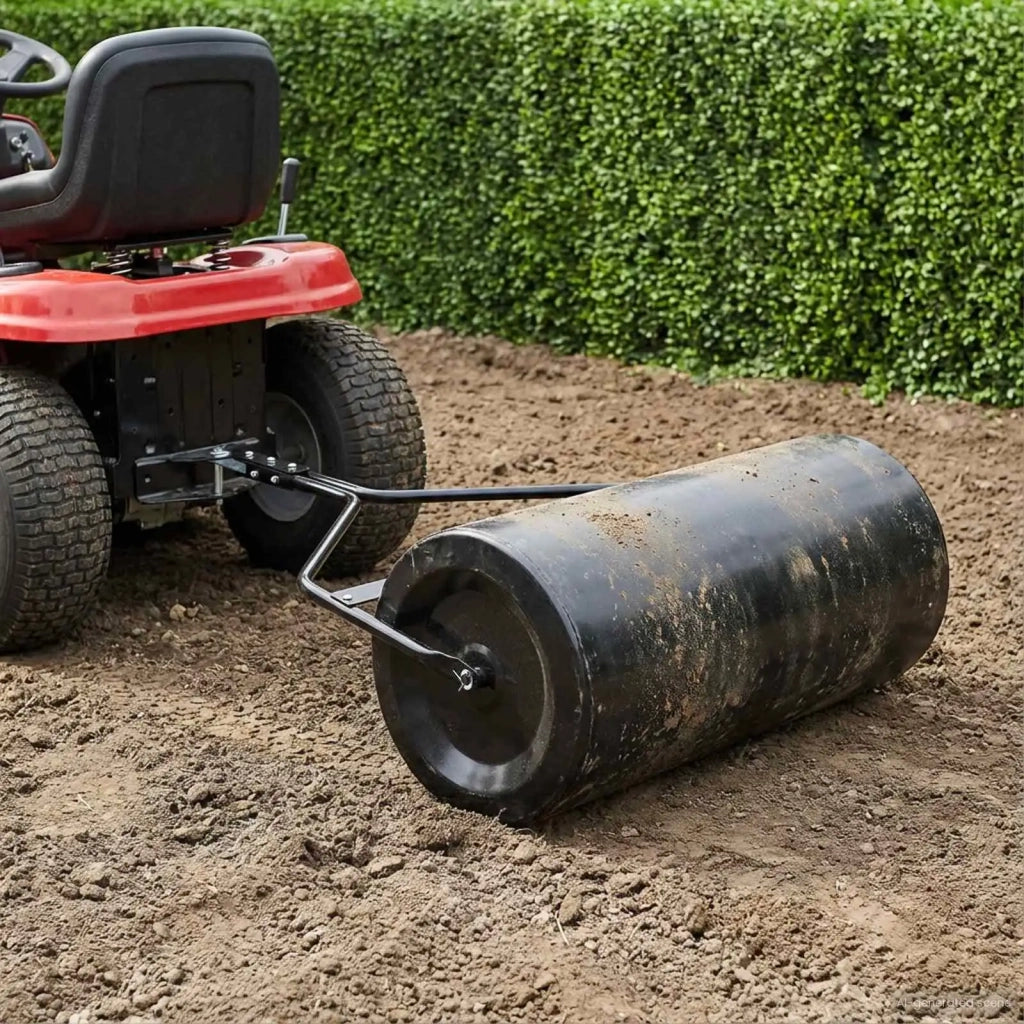 Rullo per Giardino Nero 120 x 99 cm Ferro CFW7402084