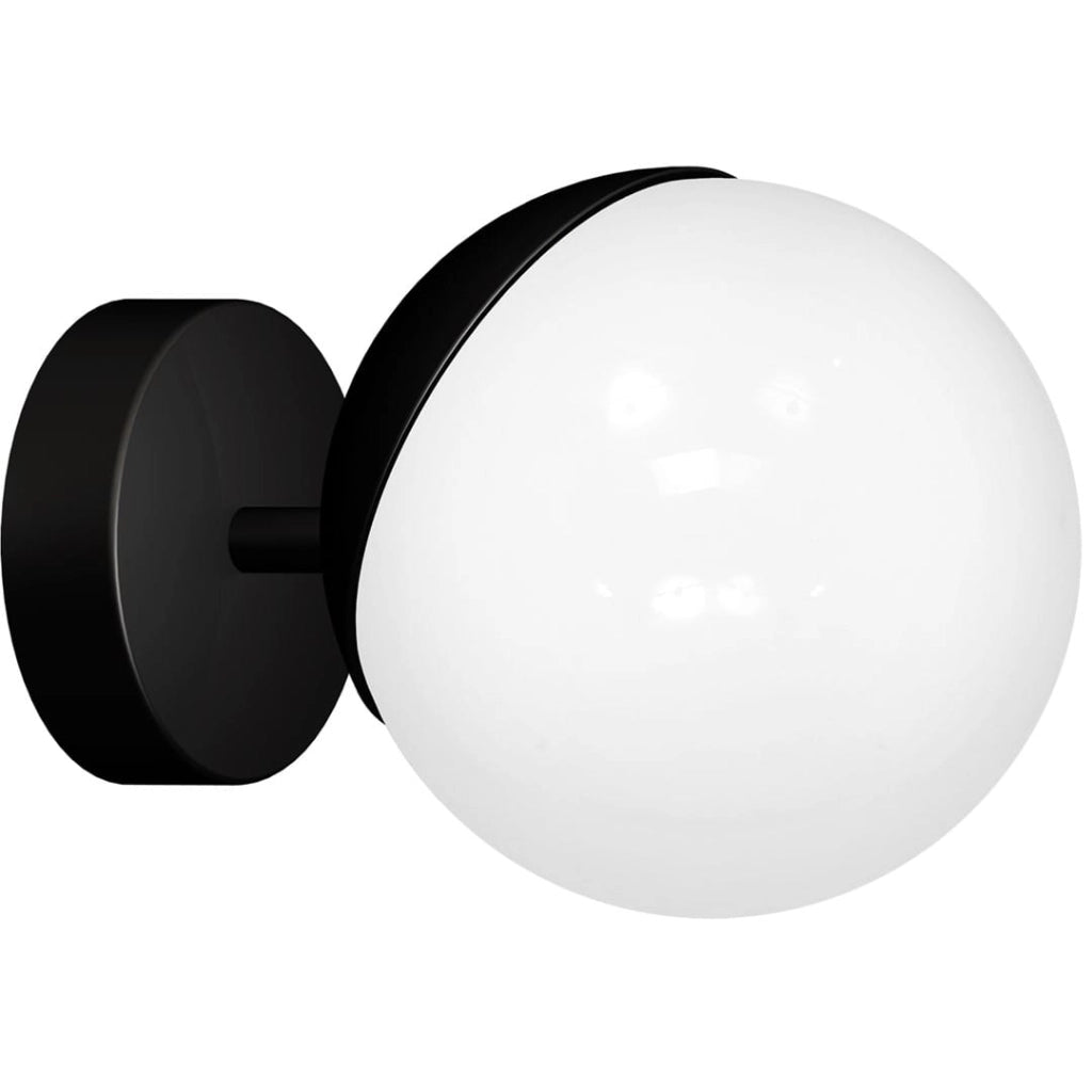 Applique da parete Sfera Milagro MLP8854 E14 40W nero