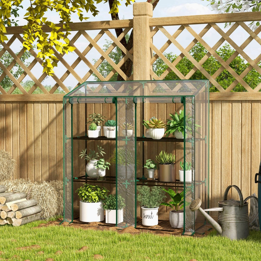 Serra da giardino 3 livelli ¨C Minimal ¨C 143x46x141/151 cm