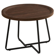 Tavolino da caffè GLOMIO in MDF marrone scuro