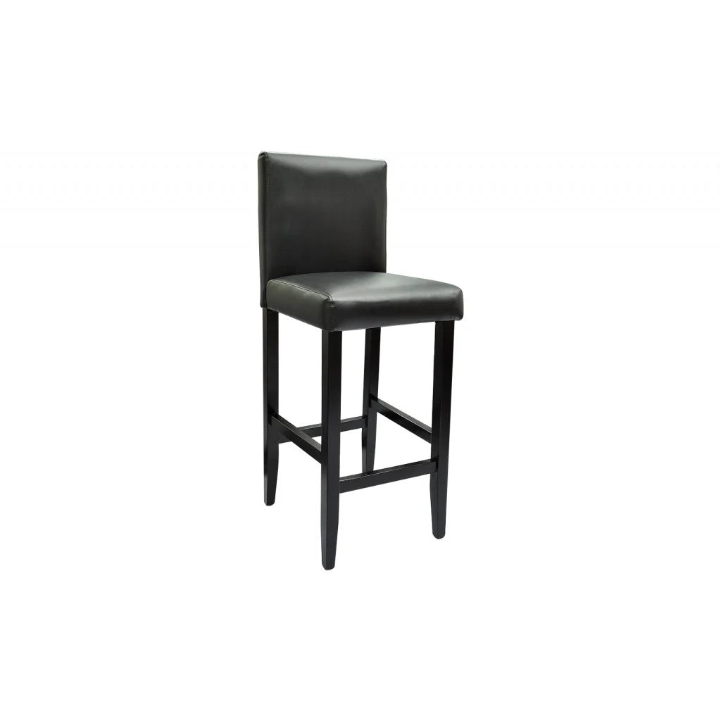 Set di 2 sgabelli da bar con tavolo alto nero 1202005