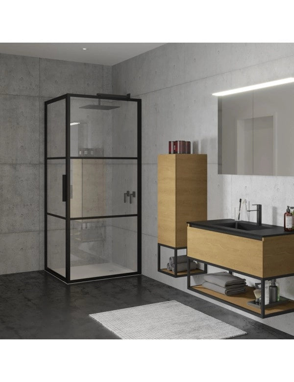 Box doccia angolare GRID 201 RIHO 90x100 x200cm