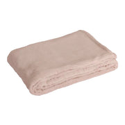 Coperta a quadri rosa pallido 180x220cm FLANBERG