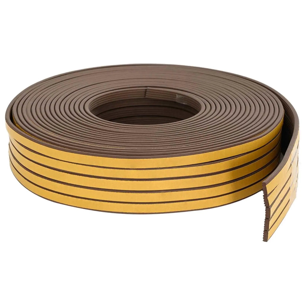Nastro adesivo per finestre Marrone 8 x 3 mm 100 m Schiuma EPDM 42038117