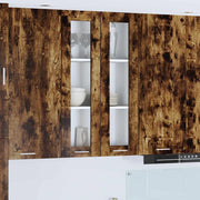Armadio pensile Rovere fumé 60 x 31 x 100 cm Legno multistrato 884390