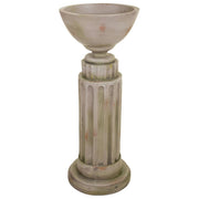 Fioriera a colonna in magnesio 42x42x104h