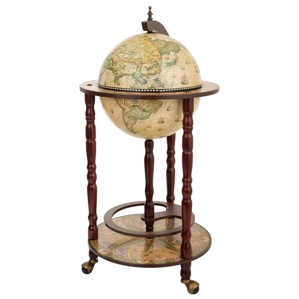 Mobile portabottiglieGlobe 44,3x44,3x87h