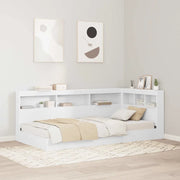 Testata contenitore con testiera Bianco 90 cm Legno multistrato 3335517