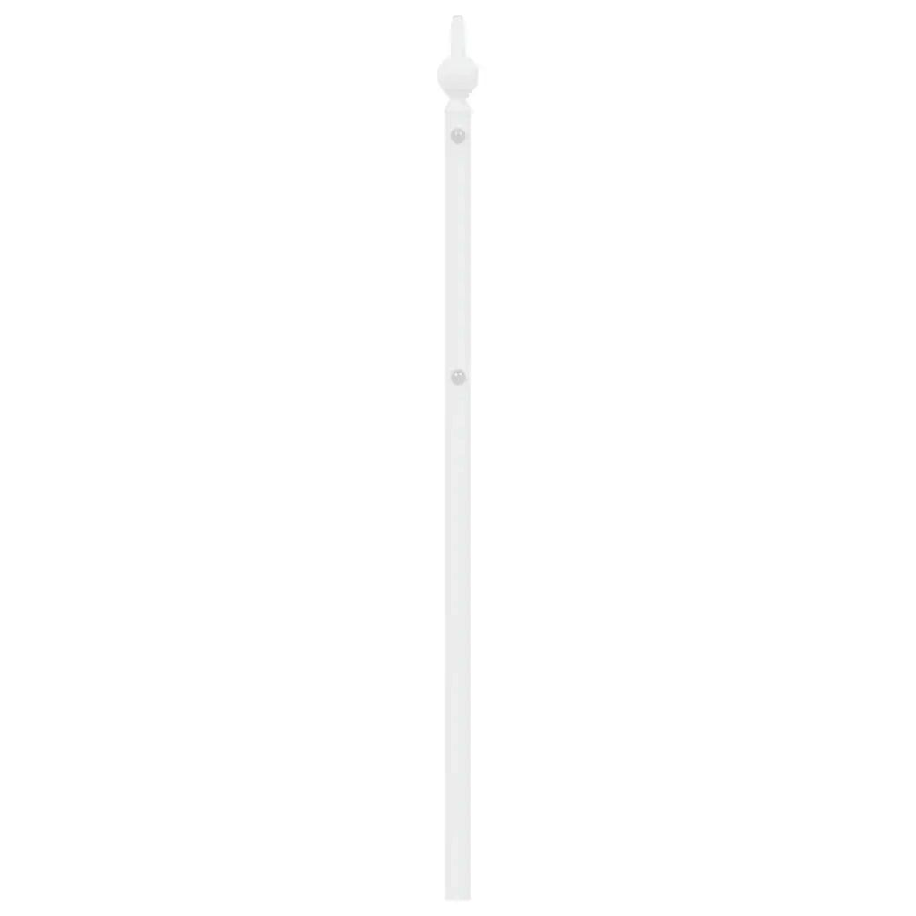 Testiera di Ricambio in Metallo Bianco 193 cm 373973