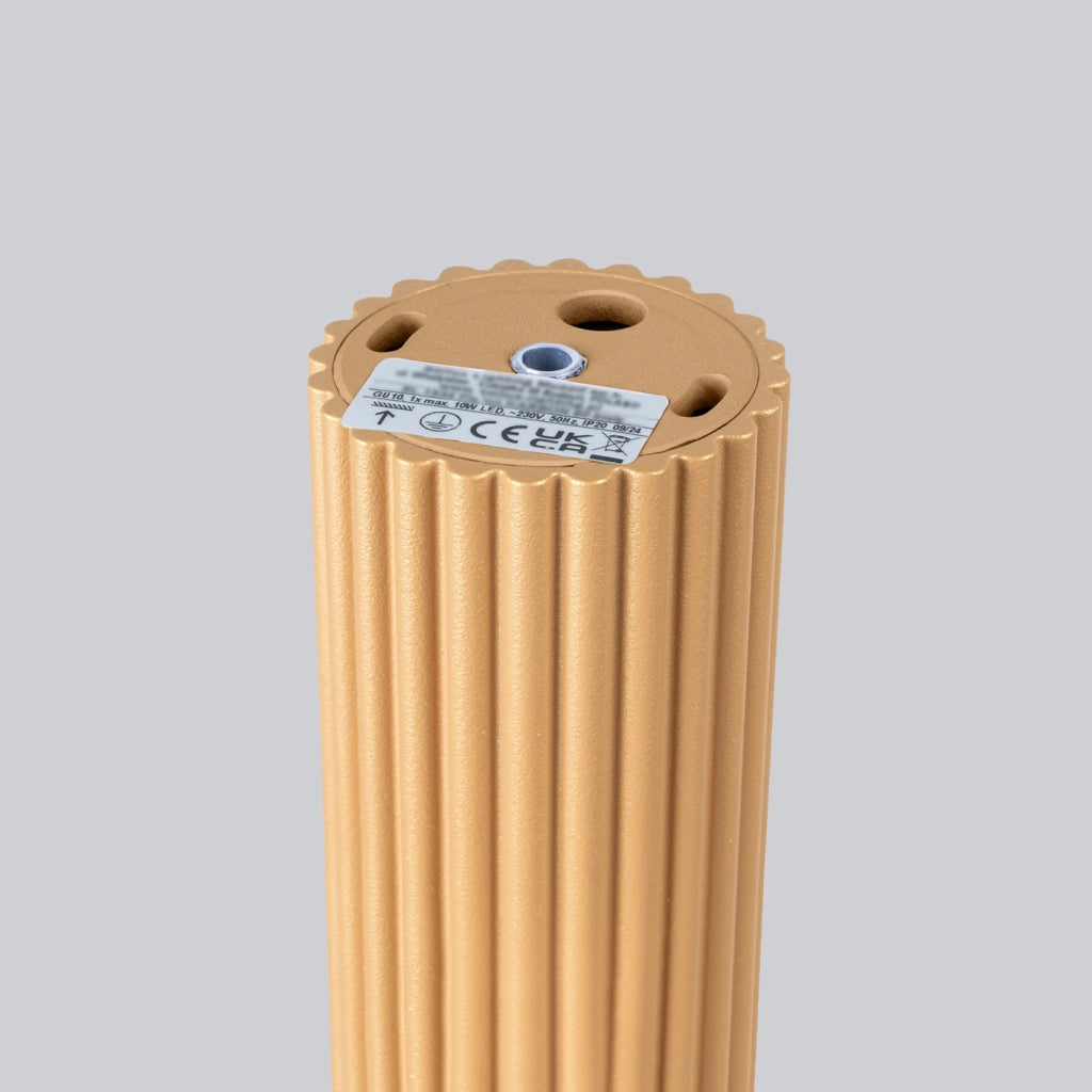 Lampada da soffitto KARBON 20 oro