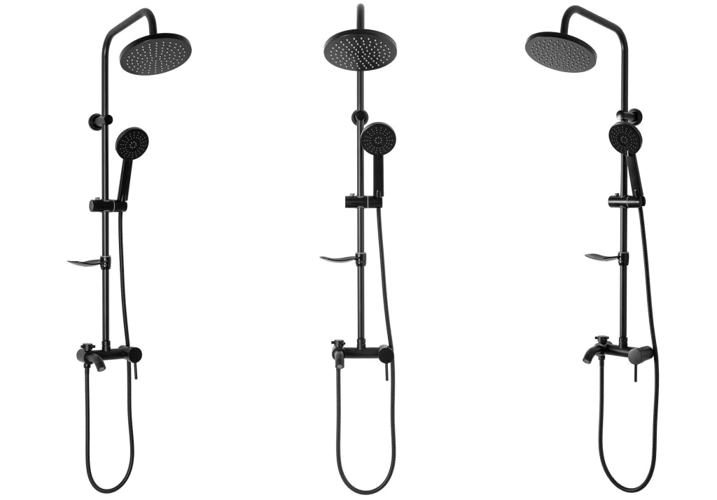 Set Doccia Da Incasso Luis Black
