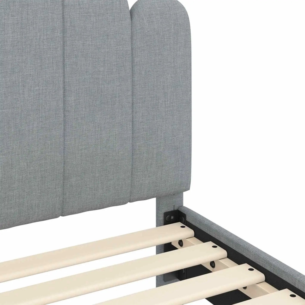 Struttura letto bambini con testata Grigio chiaro 80 x 200 cm 42011049