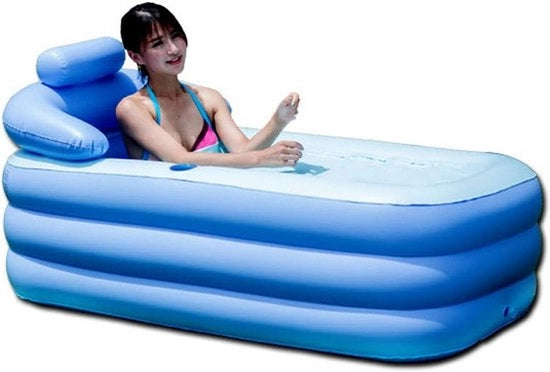 Piscina gonfiabile per adulti con funzione pieghevole e superficie anti-slip
