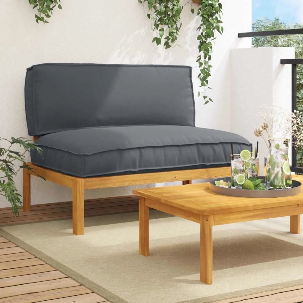 Set di divani con cuscino Antracite 120 x 92 x 69 cm 3418196