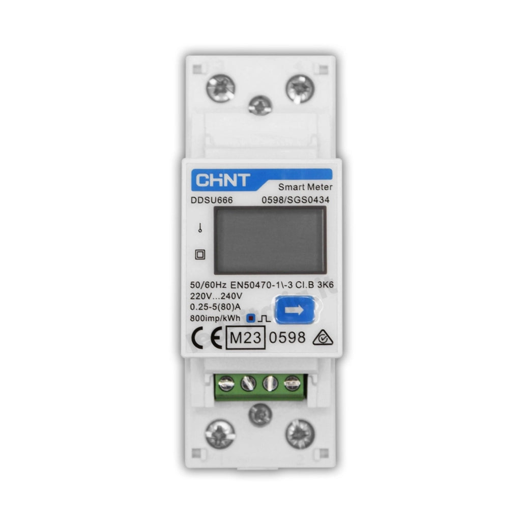Meter Monofase Contatore Bidirezionale 1*230V RS485 per Misurazione Precisa e Controllo Energetico Avanzato SKU:11545