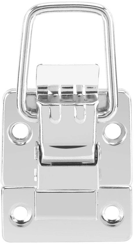 Blocco di Chiusura RVS - 10 Pezzi - Materiale di Fissaggio - Cassetti/Slitta - Scatole/Borse - Hardware - Sostenibile