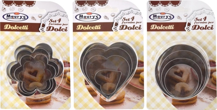 MAURY'S FORMINE PER DOLCI 4PZ