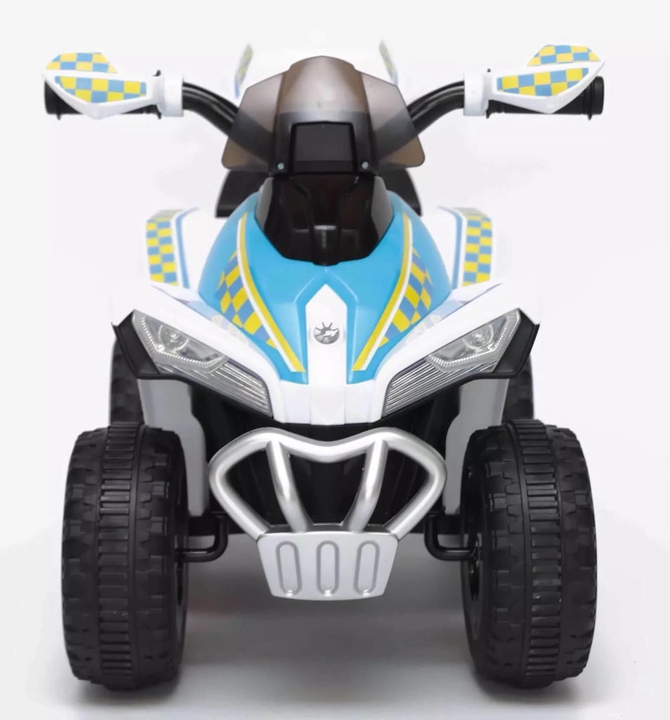 Mini Quad Elettrico per Bambini 6V Kidfun Invictus Bianco