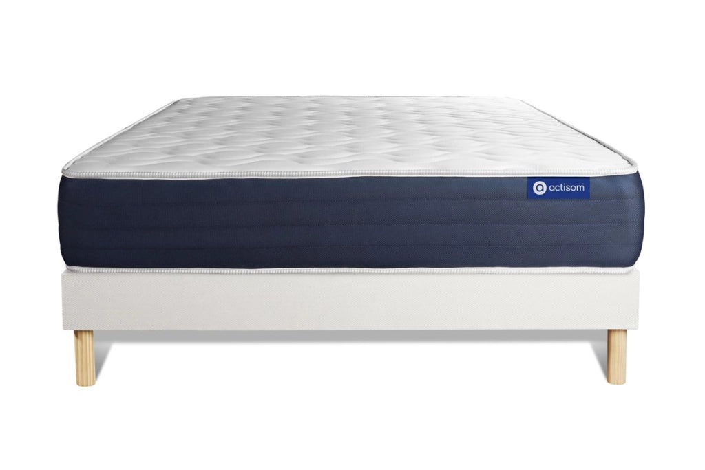 Kit rete e materasso Actimemo sleep 120x190cm - Spessore : 22cm- memory foam - Bilanciato -