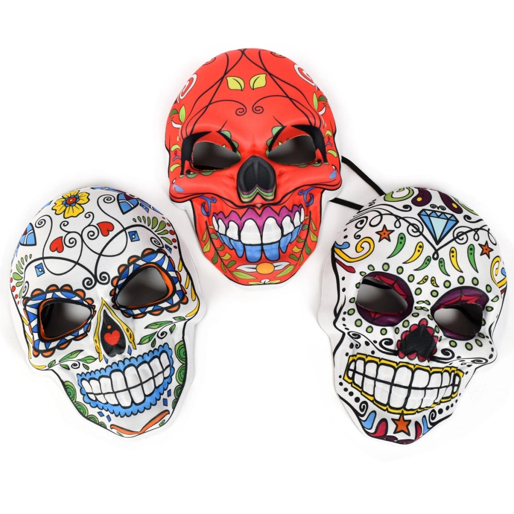 MASCHERA SANTA MUERTE IN COLORE ASSORTITO