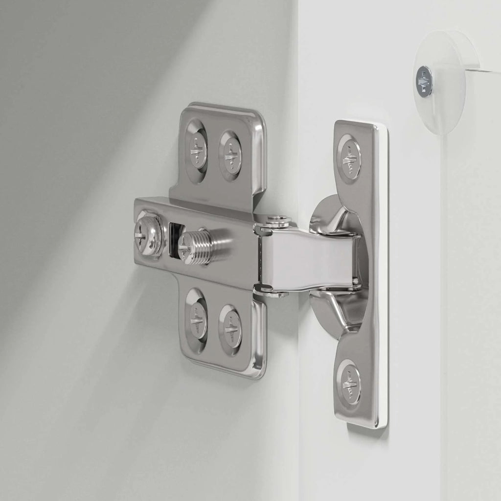 Mobile in vetro da parete LUCCA Rovere Marrone 80 x 31 x 80 cm 885072