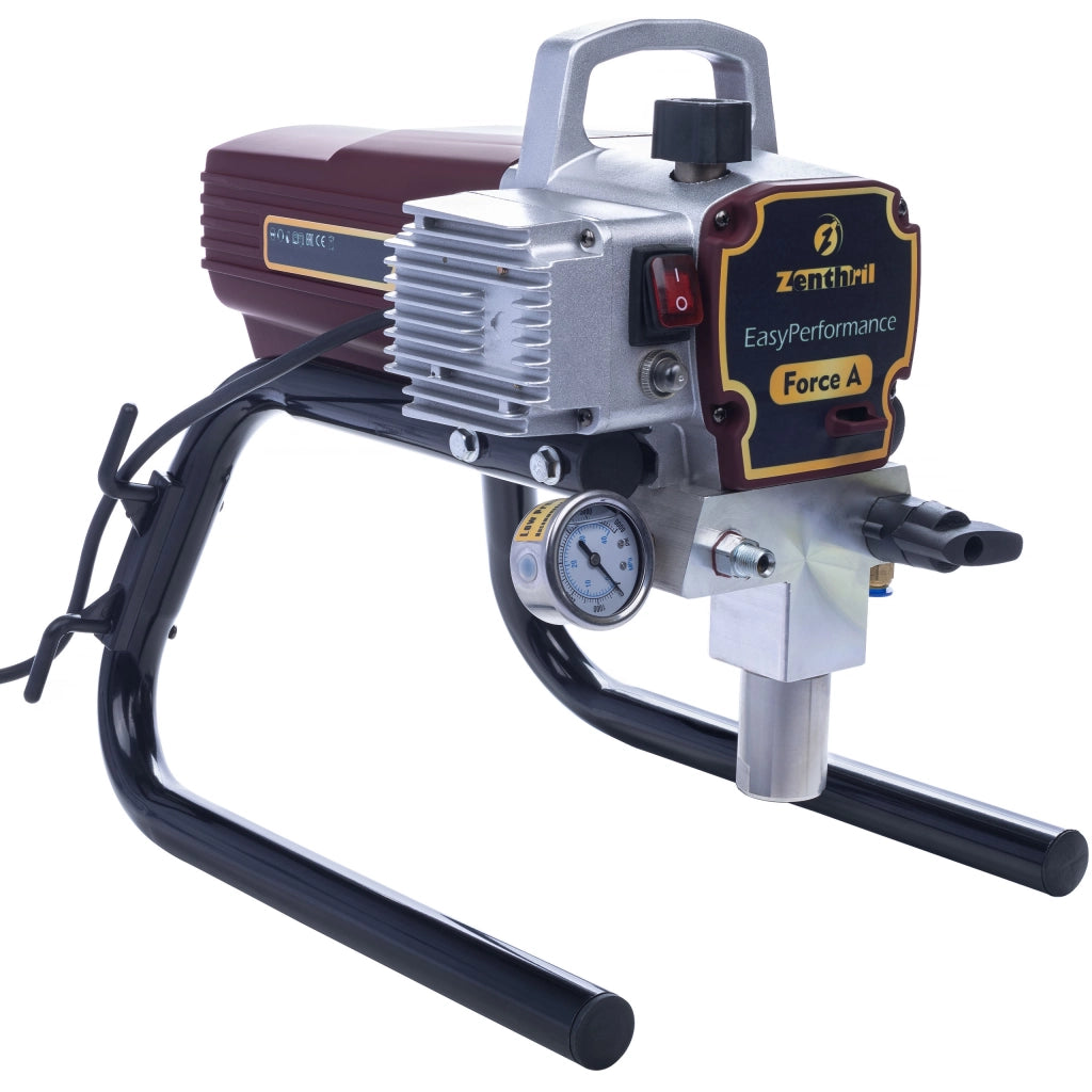 Agitatore di Vernice Zenthril Force A 1500W 20MPa 0,019" 1,8L/min – Set EasyPerformance con Ugello 519 e Filtri 30, 60