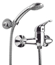 Miscelatore Esterno per Doccia con Duplex e Doccino Cromato serie PEGASO