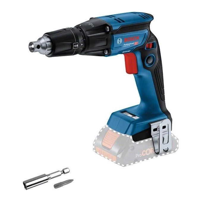 Bosch Professional 06019K7000 GTB 18V-45 Avvitatore per cartongesso cordless 18 V brushless senza batteria motore brushless velocita' 0-4500 giri-min coppia 32 Nm peso 950 g colore Nero Blu