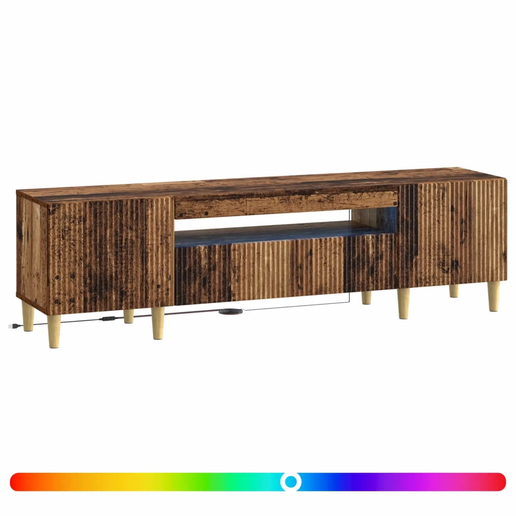 Mobile TV LED Legno antico Legno ingegnerizzato 896693