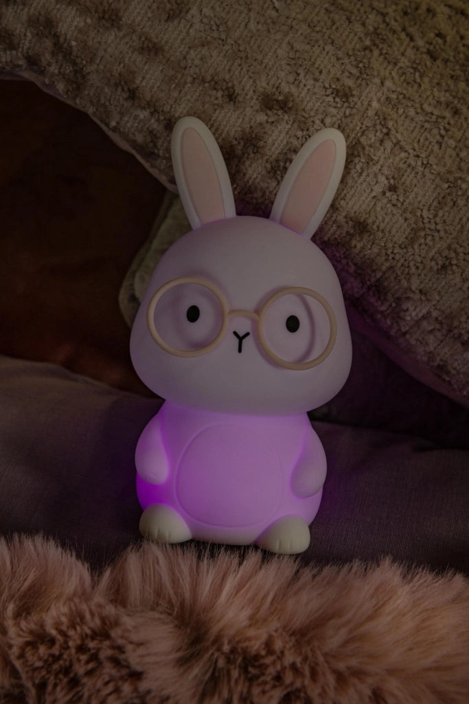 Lampada notturna LED coniglio bianca PINCHA RABBIT Lucide